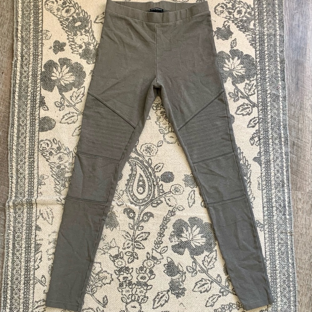 Express high waisted taupe leggings